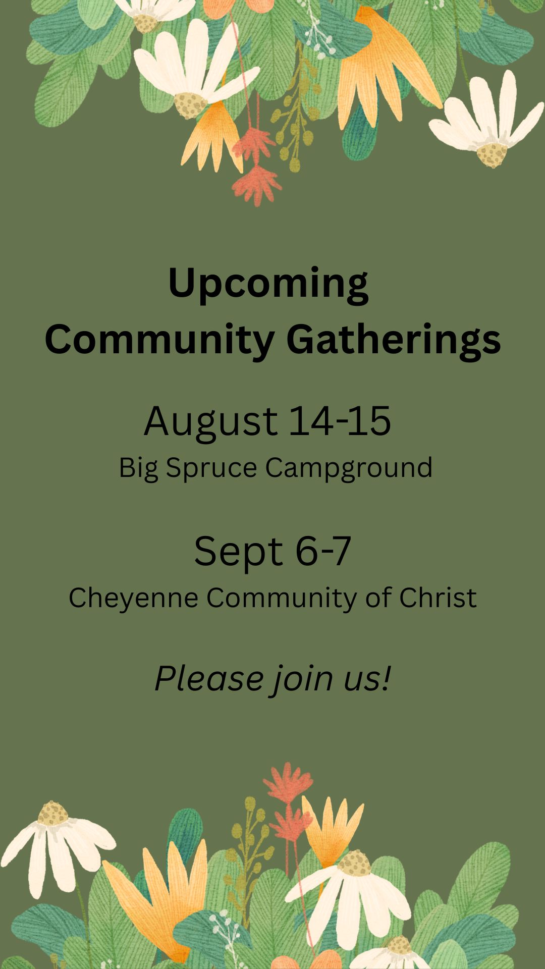 Community Gathering Slide